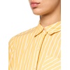 image:imageNautica Womens Button Front Long Sleeve Roll Tab ShirtGoldenrodWhite