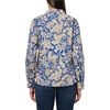 image:imageNautica Womens Button Front Long Sleeve Roll Tab ShirtMarina Blue Multi