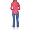 image:imageNautica Womens Button Front Long Sleeve Roll Tab ShirtMineral Red