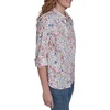 image:imageNautica Womens Button Front Long Sleeve Roll Tab ShirtNew Bright White Multi