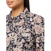 image:imageNautica Womens Button Front Long Sleeve Roll Tab ShirtNew Night Sky Multi