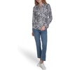 image:imageNautica Womens Button Front Long Sleeve Roll Tab ShirtNight Sky Bright White