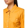 image:imageNautica Womens Button Front Long Sleeve Roll Tab ShirtSunflower