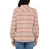 image:imageNautica Womens Button Front Long Sleeve Roll Tab ShirtTigers Eye