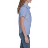 image:imageNautica Womens Button Front Short Sleeve Camp ShirtBlueWhite