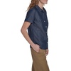image:imageNautica Womens Button Front Short Sleeve Camp ShirtDark Azure