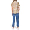 image:imageNautica Womens Button Front Short Sleeve Camp ShirtDeep Maize Multi
