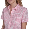 image:imageNautica Womens Button Front Short Sleeve Camp ShirtEnglish Rose Multi