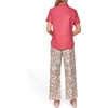 image:imageNautica Womens Button Front Short Sleeve Camp ShirtMineral Red