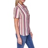 image:imageNautica Womens Button Front Short Sleeve Camp ShirtMineral Red Multi