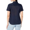 image:imageNautica Womens Button Front Short Sleeve Camp ShirtNight Sky