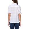 image:imageNautica Womens Button Front Short Sleeve Woven Collard Camp ShirtBright White