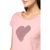 image:imageNautica Womens Hotfix Short Sleeve Heart Graphic TeeBridal Rose