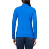 image:imageNautica Womens Long Sleeve Solid Collared Polo ShirtCerulean