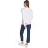 image:imageNautica Womens Long Sleeve Solid Scoop Neck Cotton TShirtBright White