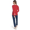 image:imageNautica Womens Long Sleeve Solid Scoop Neck Cotton TShirtSamba