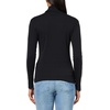 image:imageNautica Womens Long Sleeve Solid Turtleneck ShirtBlack