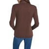 image:imageNautica Womens Long Sleeve Solid Turtleneck ShirtChicory