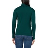 image:imageNautica Womens Long Sleeve Solid Turtleneck ShirtForest