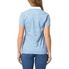 image:imageNautica Womens Polo Short Sleeve Button Placket PoloBlue Haze Multi