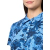 image:imageNautica Womens Polo Short Sleeve Button Placket PoloBlue Multi