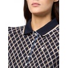 image:imageNautica Womens Polo Short Sleeve Button Placket PoloNight Sky Multi