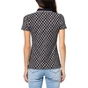 image:imageNautica Womens Polo Short Sleeve Button Placket PoloNight Sky Multi