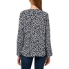 image:imageNautica Womens Popover Long Sleeve Tie Front Woven TopNight SkyIvory