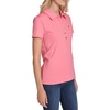 image:imageNautica Womens Short Sleeve Collared Cotton Interlock Soft Touch PoloConfetti