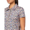image:imageNautica Womens Short Sleeve Collared Cotton Interlock Soft Touch PoloConfetti Multi