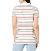 image:imageNautica Womens Short Sleeve Cotton Polo ShirtBright White Multi