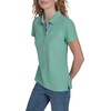 image:imageNautica Womens Short Sleeve Cotton Polo ShirtCrme De Menthe