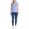 image:imageNautica Womens Short Sleeve Cotton Polo ShirtDeep Peri