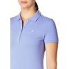 image:imageNautica Womens Short Sleeve Cotton Polo ShirtDeep Peri