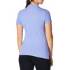 image:imageNautica Womens Short Sleeve Cotton Polo ShirtDeep Peri