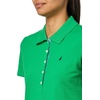 image:imageNautica Womens Short Sleeve Cotton Polo ShirtFern