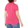 image:imageNautica Womens Short Sleeve Cotton Polo ShirtLeis Pink