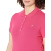 image:imageNautica Womens Short Sleeve Cotton Polo ShirtLeis Pink
