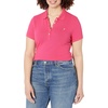 image:imageNautica Womens Short Sleeve Cotton Polo ShirtLeis Pink
