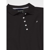 image:imageNautica Womens Short Sleeve Cotton Polo ShirtTrue Black