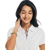 image:imageNautica Womens Short Sleeve Cotton Polo ShirtWhite