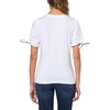 image:imageNautica Womens Short Sleeve Cotton Solid TShirtBright White