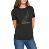 image:imageNautica Womens Short Sleeve Crew Neckline TShirtBlack