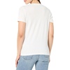 image:imageNautica Womens Short Sleeve Crew Neckline TShirtBright WhiteBlue Bell