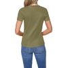 image:imageNautica Womens Short Sleeve Crew Neckline TShirtBurnt Olive