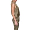 image:imageNautica Womens Short Sleeve Linen Blend Button Up Collared Camp ShirtBurnt Olive
