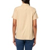 image:imageNautica Womens Short Sleeve Linen Blend Button Up Collared Camp ShirtIrish Cream