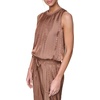 image:imageNautica Womens Short Sleeve Linen Blend Button Up Collared Camp ShirtNew Barley