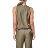 image:imageNautica Womens Short Sleeve Linen Blend Button Up Collared Camp ShirtNew Burnt Olive