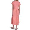 image:imageNautica Womens Short Sleeve Midi Tiered Solid DressBloom